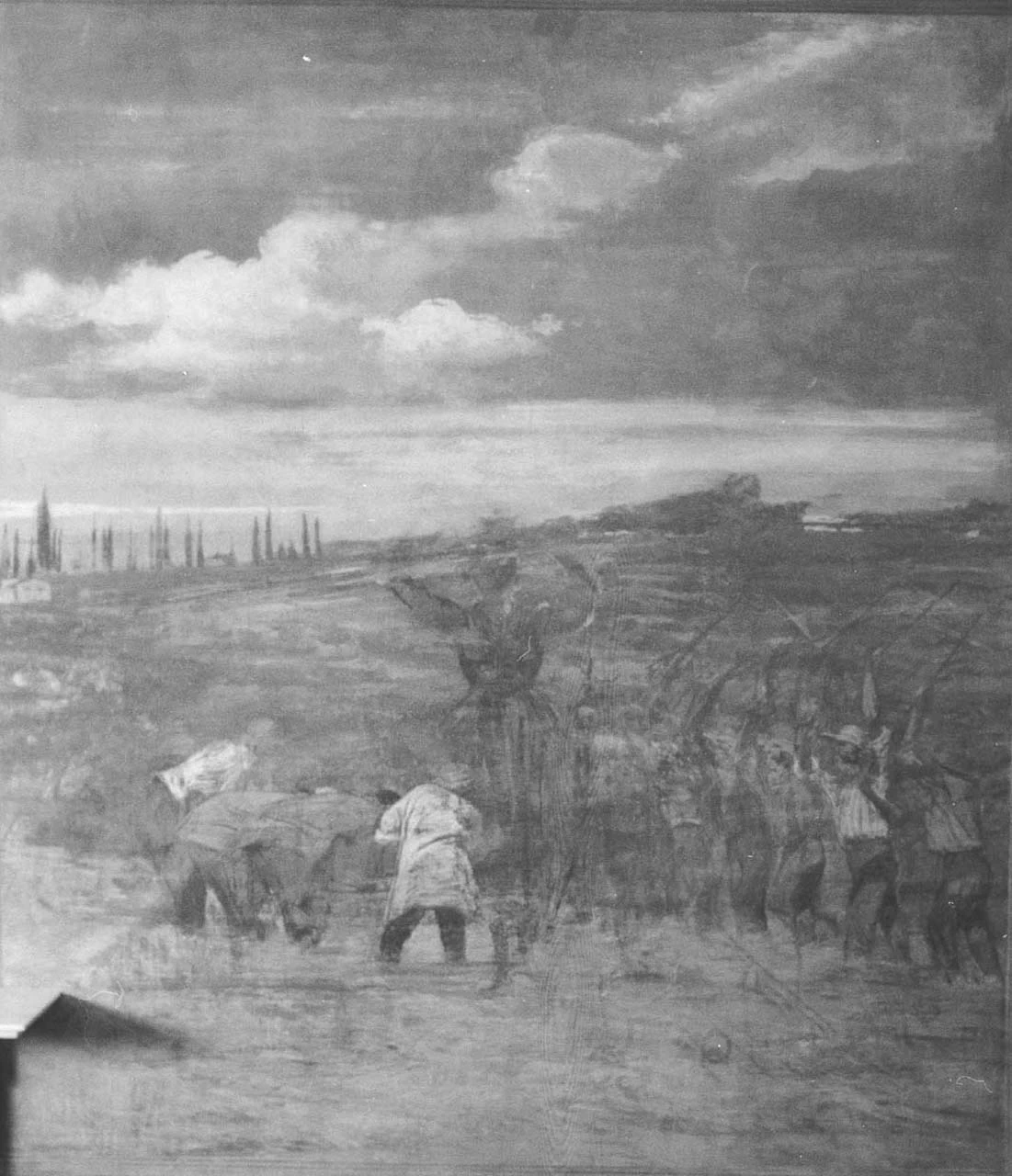 Battitura del grano - Pistoia
